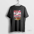 Official Tampa Bay Buccaneers 2025 Nfc South Champions 5 Year In The Row T-Shirts, Hoodie, Sweatshirt | AU01DripNestTees.com