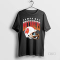 Official Tampa Bay Buccaneers Gradient Helmet T-Shirts, Hoodie, Sweatshirt | AU01DripNestTees.com