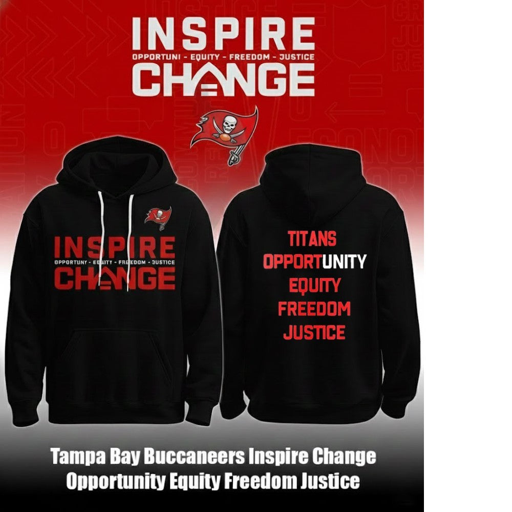 Tampa Bay Buccaneers x Inspire Change Initiative 2025 Hoodie Shirt