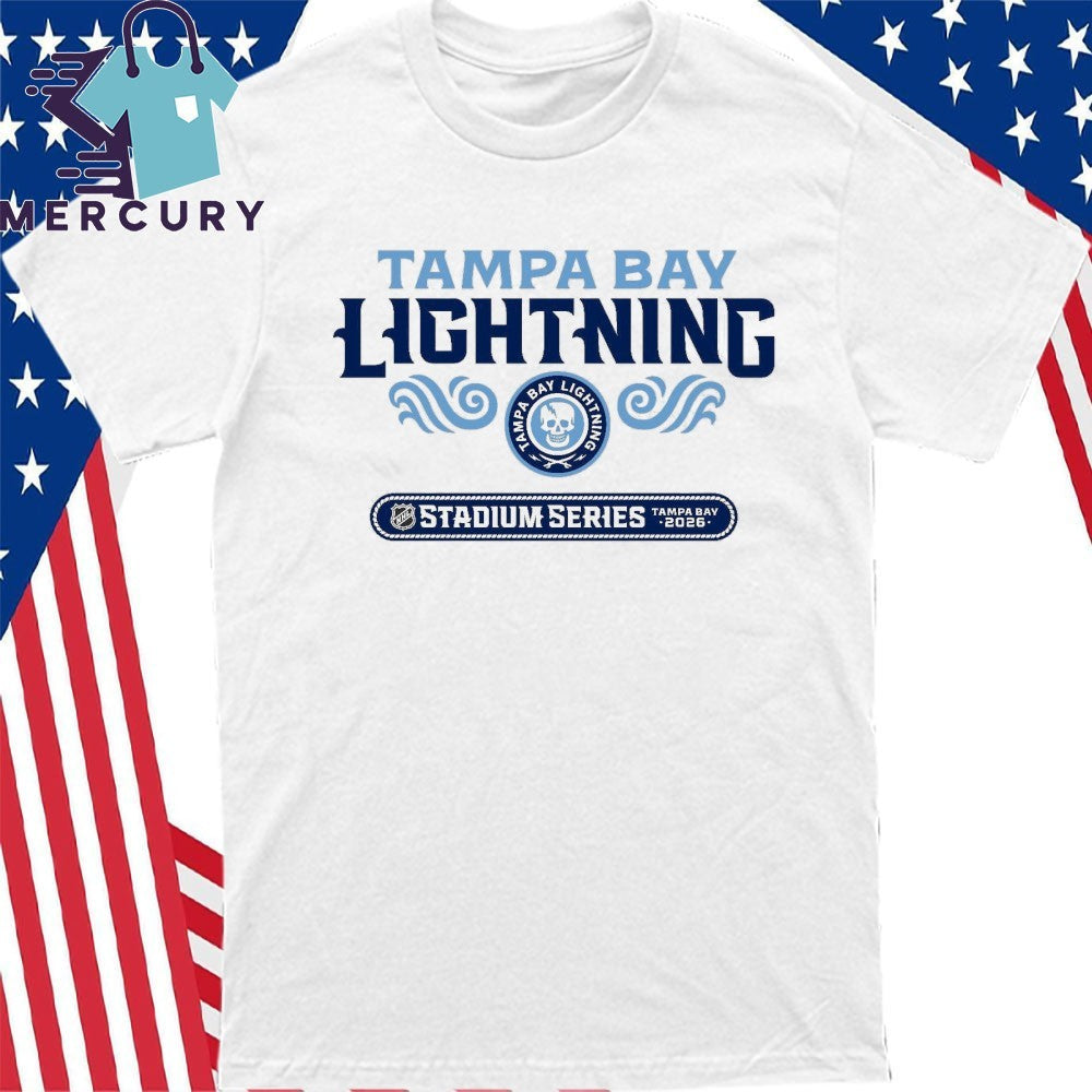 Tampa Bay Lightning 2026 NHL Stadium Series Richmond Stacked Shirt