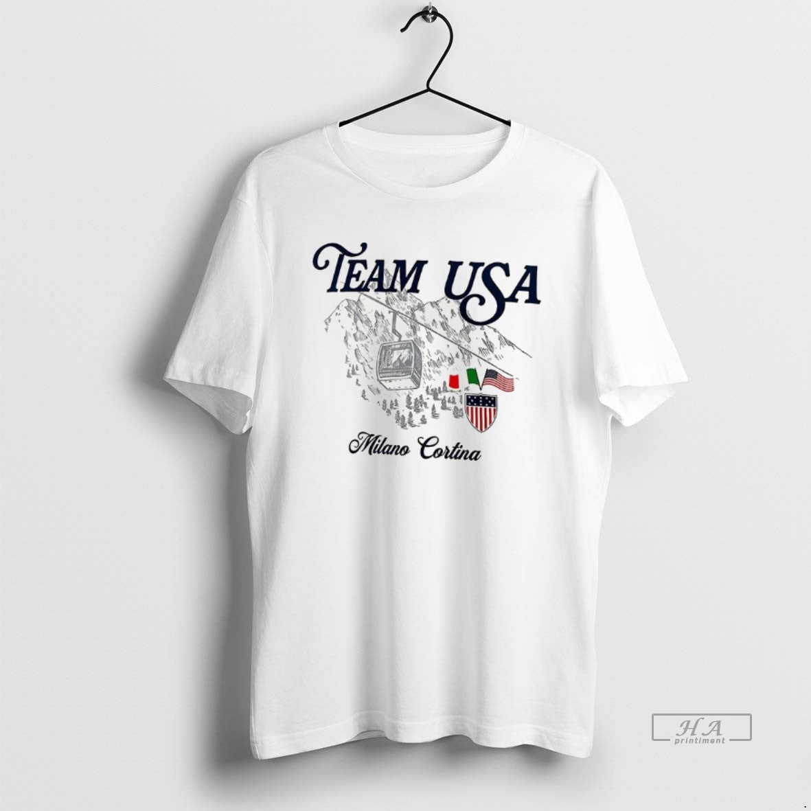 Official Team Usa 2026 Winter Olympics Flag T-Shirts, Hoodie, Sweatshirt | AU01DripNestTees.com