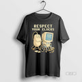 Official Tech 404 Error Hilarious Respect Your Elders T-Shirts, Hoodie, Sweatshirt | AU01DripNestTees.com