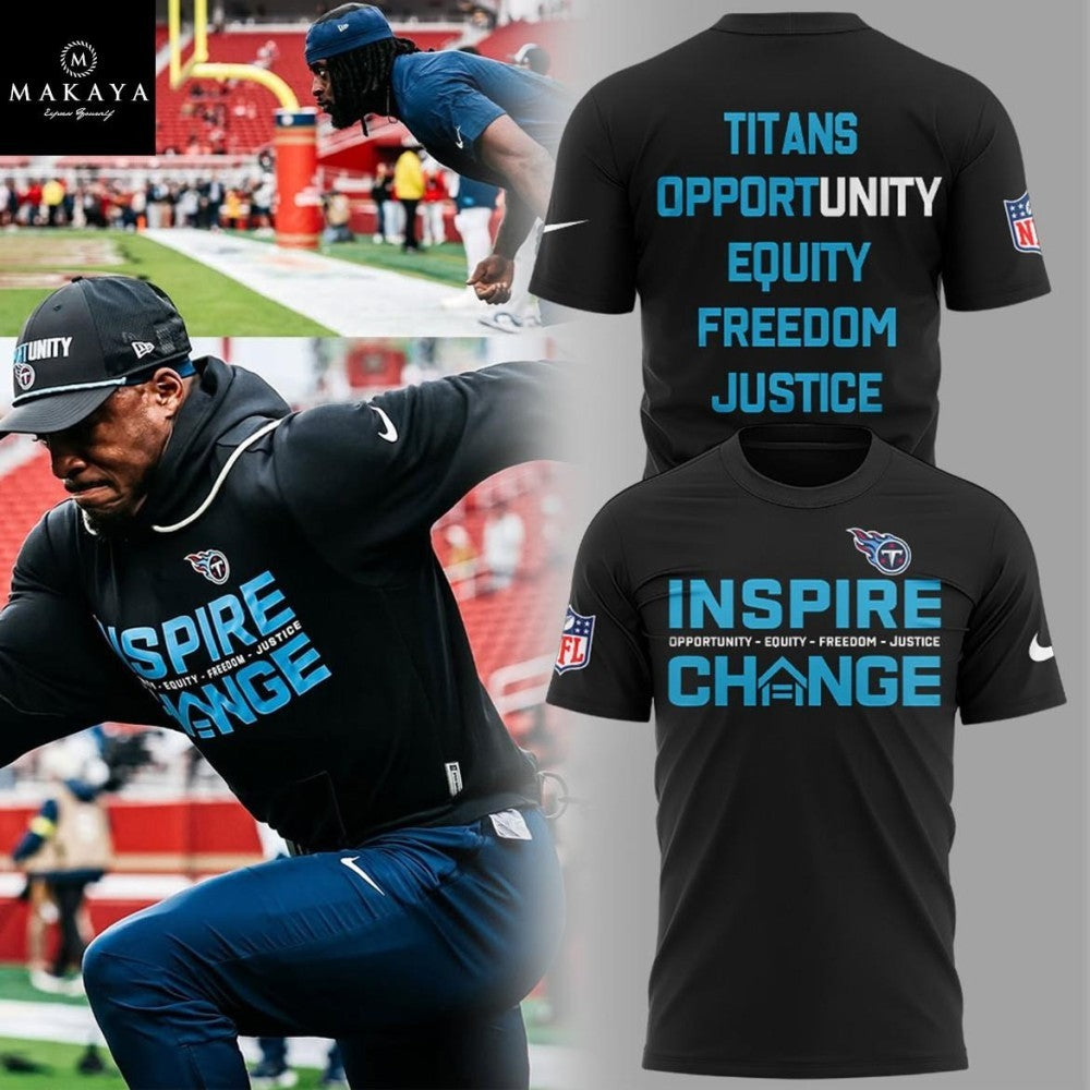 Tennessee Titans x Inspire Change 2025 Shirt