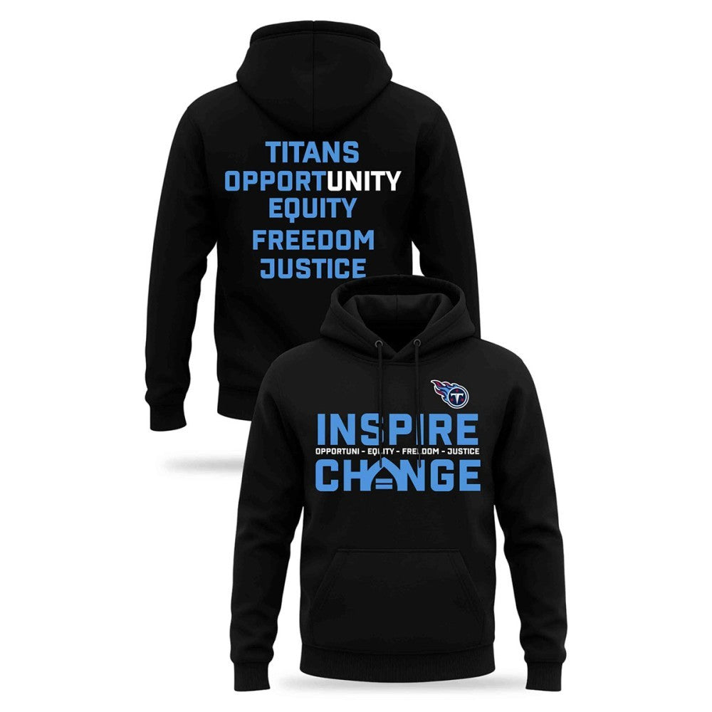 Tennessee Titans x Inspire Change Initiative 2025 Hoodie Shirt