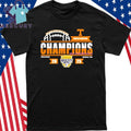 Tennessee Volunteers 2025 Liberty Mutual Music City Bowl Champions Locker Room Shirt