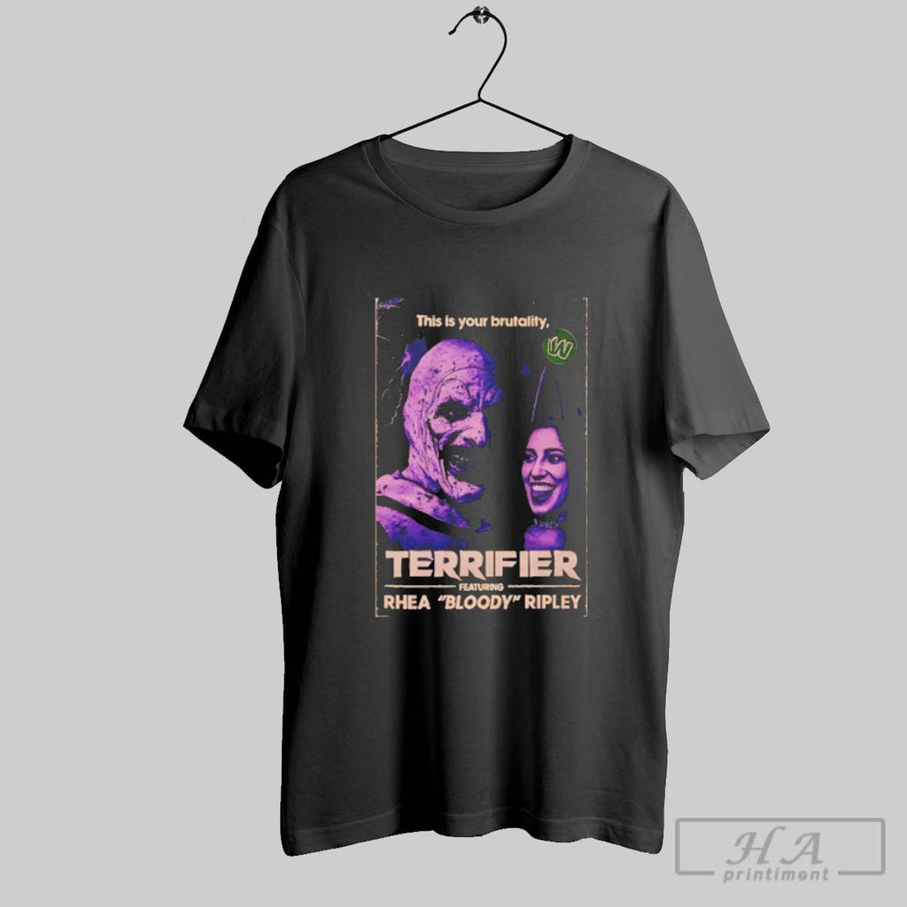 Official Terrifier Featuring Rhea Bloody Ripley Halloween