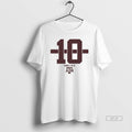 Official Texas A And M Aggies Football Marcel Reed 10 Stripe Circle T-Shirts, Hoodie, Sweatshirt | AU01DripNestTees.com