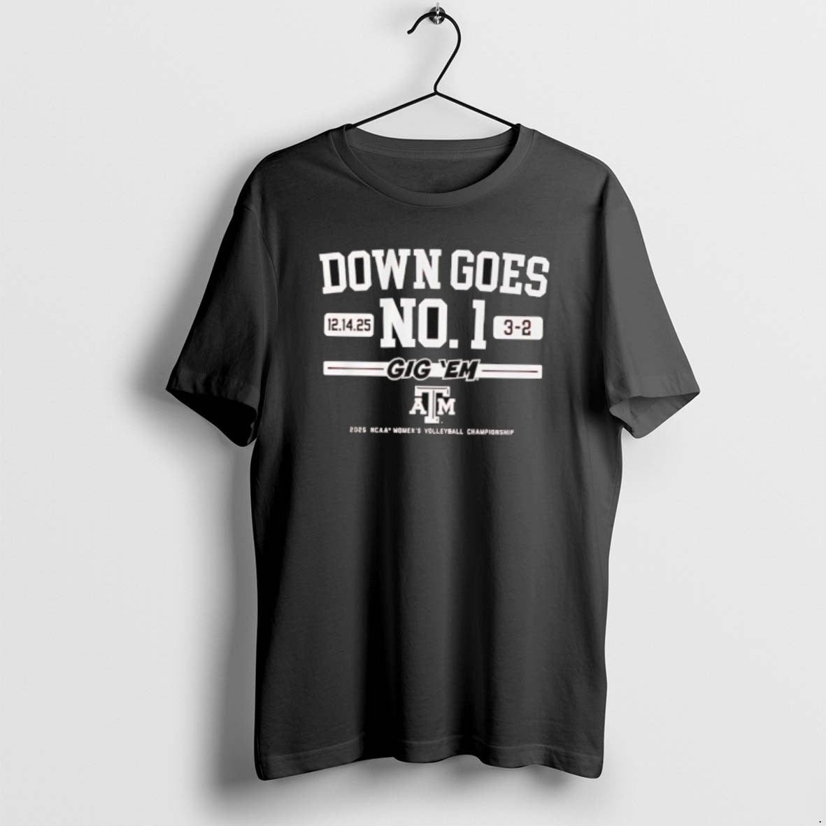 Official Texas Am Volleyball Down Goes No T-Shirts, Hoodie, Sweatshirt | AU01DripNestTees.com