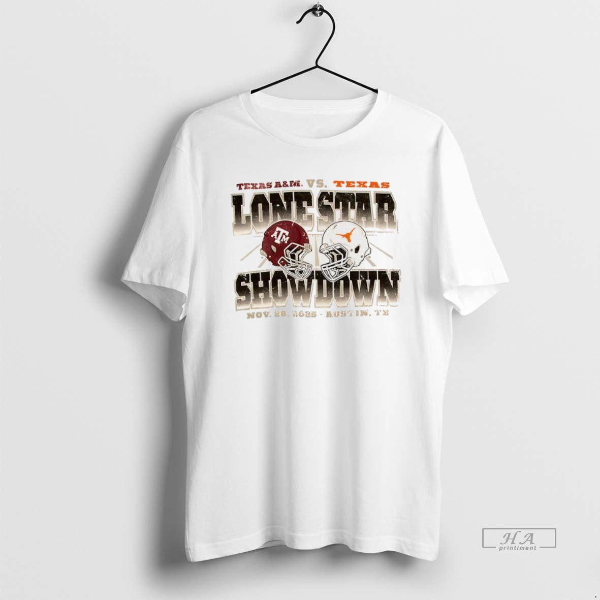 Official Texas Longhorns Vs Texas Am Football Lone Star Showdown Helmet T-Shirts, Hoodie, Sweatshirt | AU01DripNestTees.com
