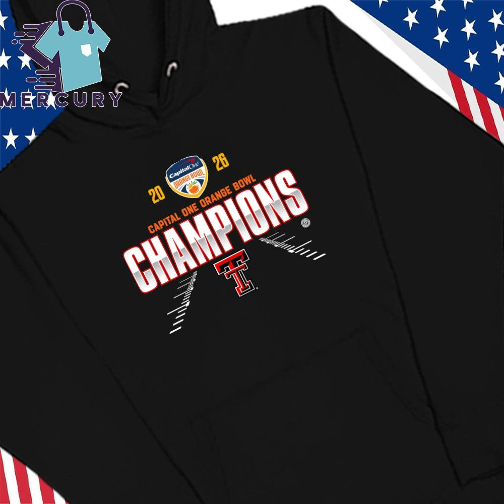 Texas Tech Red Raiders 2026 Capital One Orange Bowl Champions Shirt