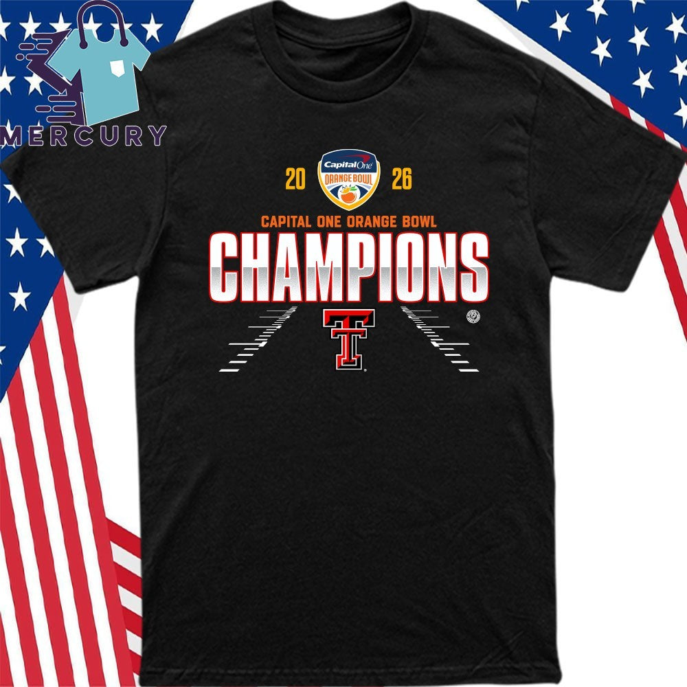 Texas Tech Red Raiders 2026 Capital One Orange Bowl Champions Shirt