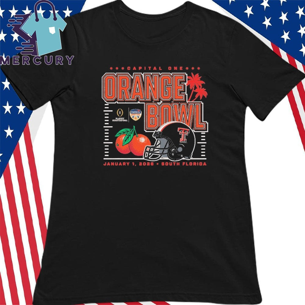 Texas Tech Red Raiders 2026 Orange Bowl Shirt