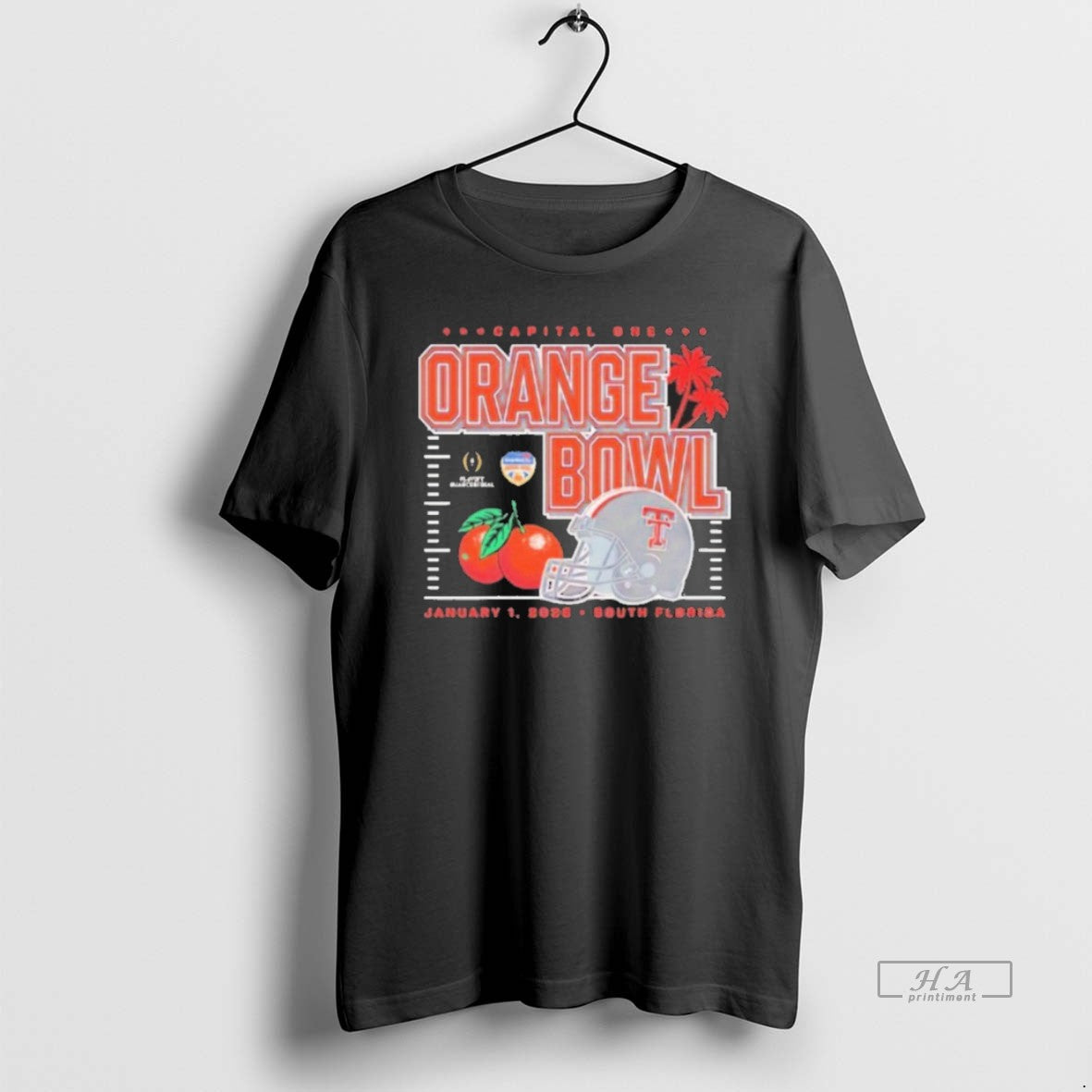 Official Texas Tech Red Raiders Capitail One Orange Bowl 2026 T-Shirts, Hoodie, Sweatshirt | AU01DripNestTees.com