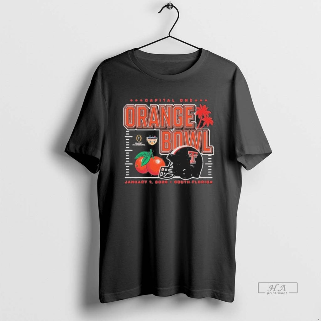 Official Texas Tech Red Raiders Orange Bowl South Florida T-Shirts, Hoodie, Sweatshirt | AU01DripNestTees.com