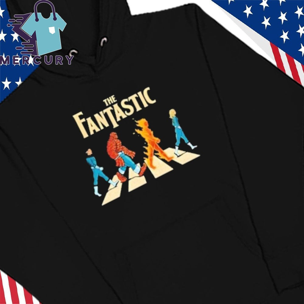 The Fantastic Four Superhero Team Walking Shirt