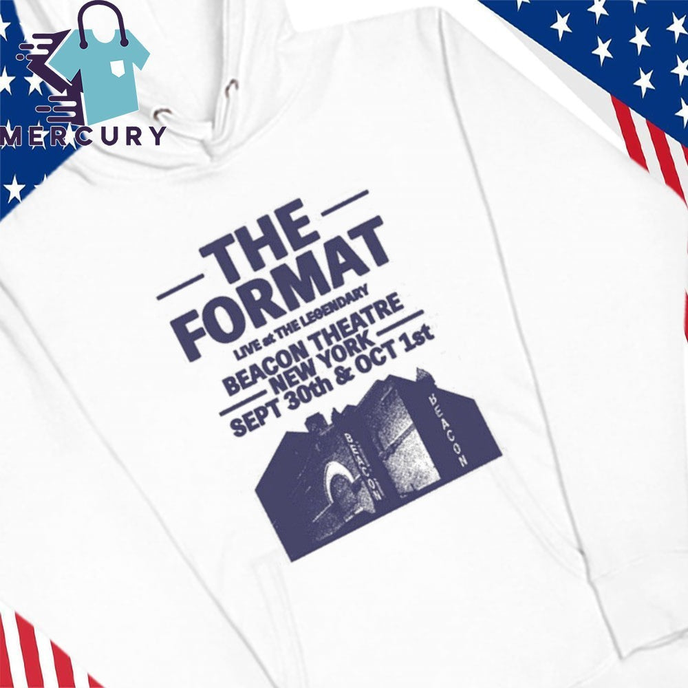 The Format Beacon Theatre New York Sep 30th And Oct 1st Shirt