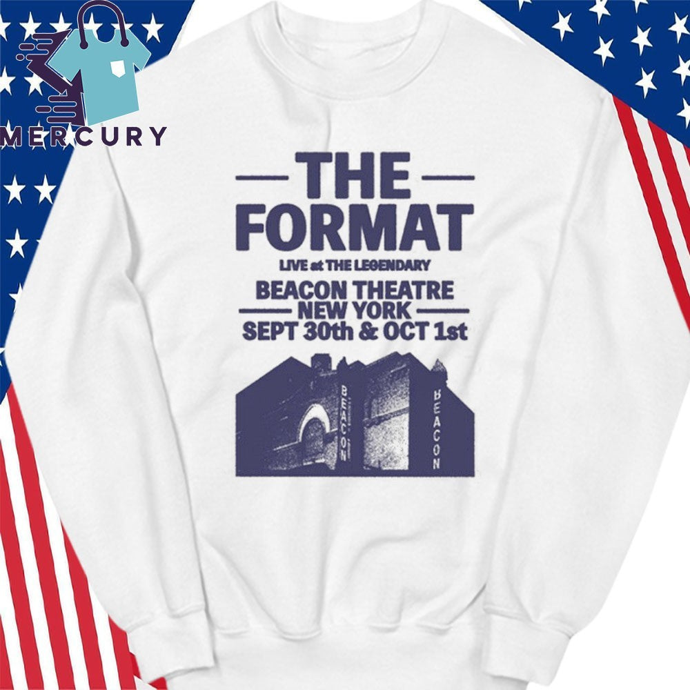The Format Beacon Theatre New York Sep 30th And Oct 1st Shirt