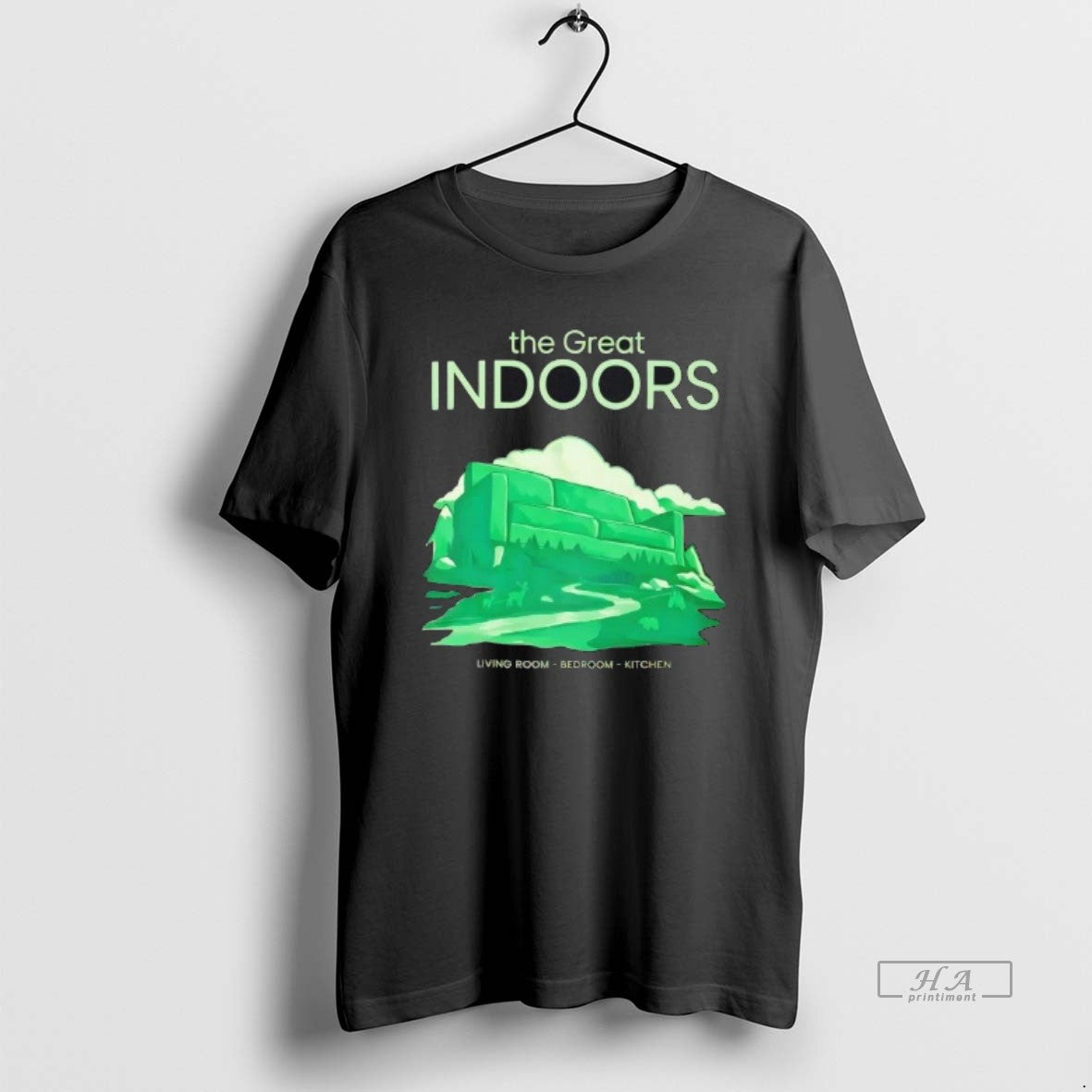 Official The Great Indoors Nature Lover Homebody Graphic T-Shirts, Hoodie, Sweatshirt | AU01DripNestTees.com