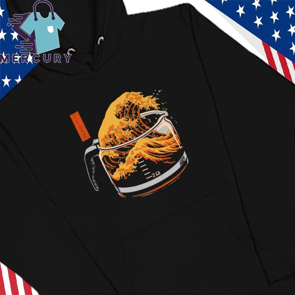 The Great Wave In The Coffee Pot Shirt