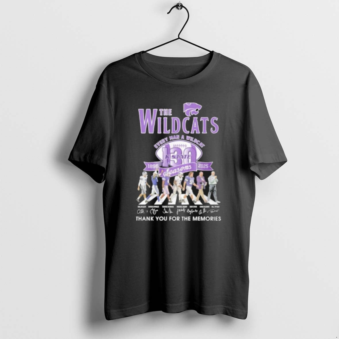 Official The K State Wildcats Abbey Road 130 Season 1896 2026 T-Shirts, Hoodie, Sweatshirt | AU01DripNestTees.com