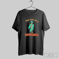 Official The Life Of A Showghoul Retro Halloween Show Skeleton Girl