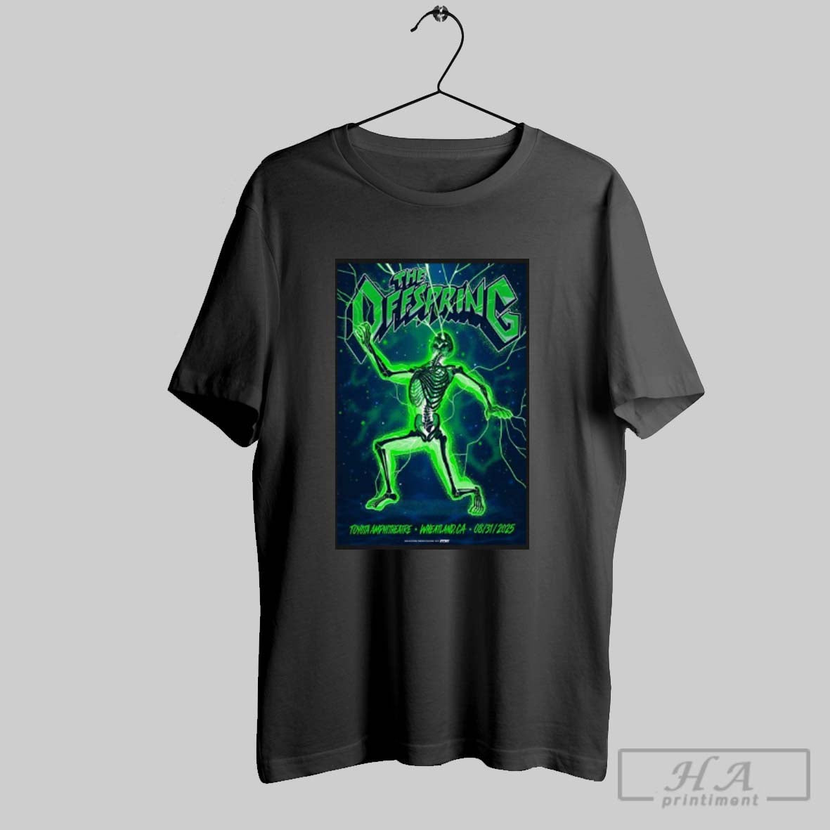 Official The Offspring August 31 2025 In Wheatland Ca Skeleton