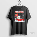 Official The Peanuts Driving Carx Texas Tech Red Raiders Christmas