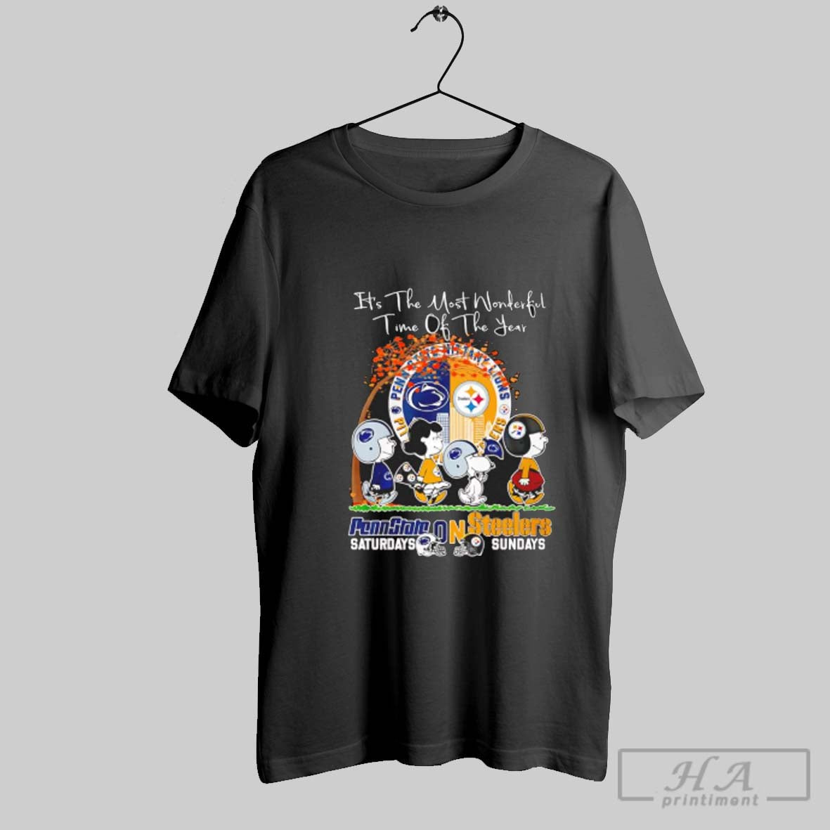 Official The Peanuts Pennstate Saturdays On Steelers Sundays Its The Most Wonderful Time Of The