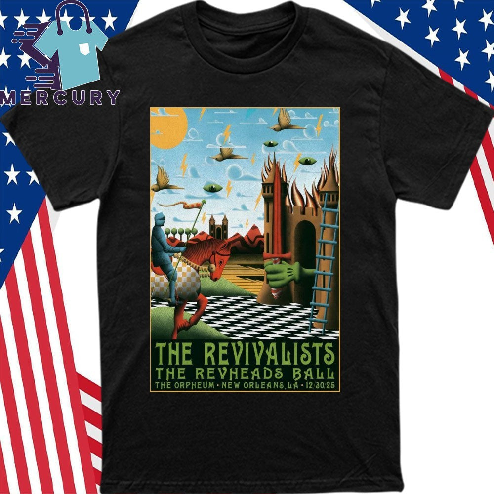The Revivalists Orpheum Theater New Orleans LA Dec 30 2025 Poster Shirt