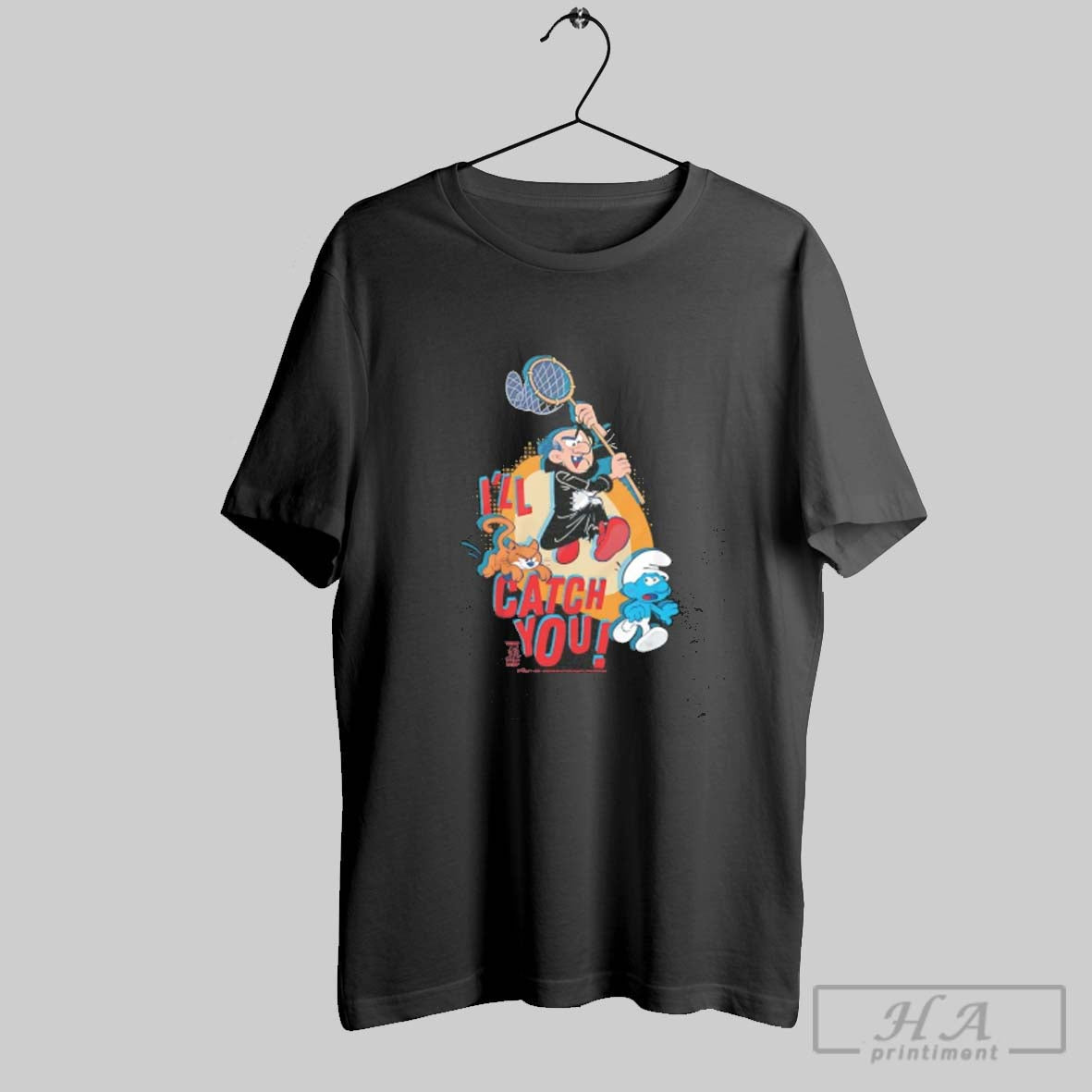 Official The Smurfs Gargamel Azrael Ill Catch You