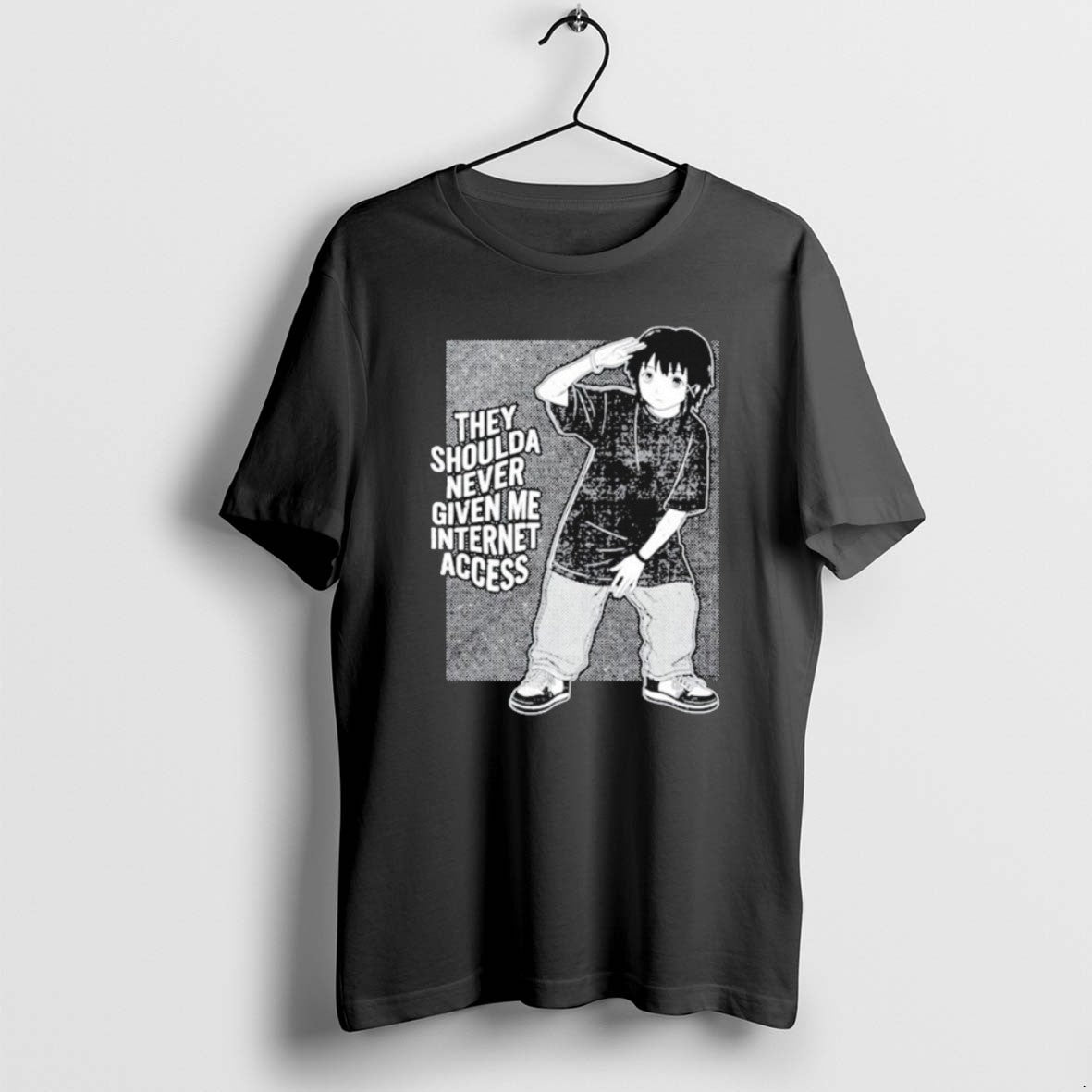 Official They Shoulda Never Given Me Internet Access T-Shirts, Hoodie, Sweatshirt | AU01DripNestTees.com