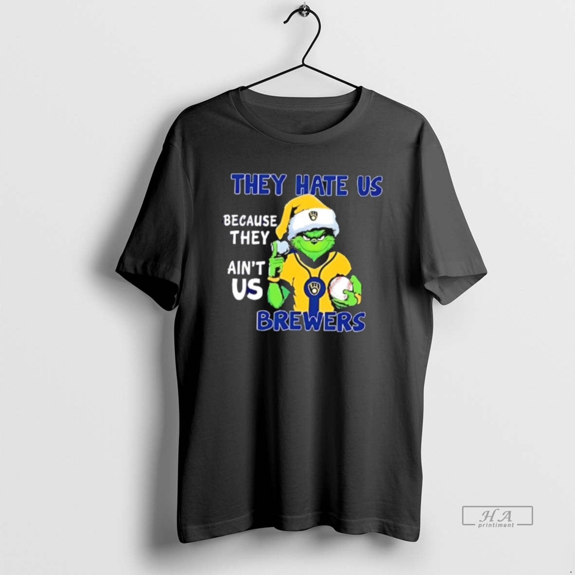 Official They Hate Us Because They Aint Us Milwaukee Brewers T-Shirts, Hoodie, Sweatshirt | AU01DripNestTees.com