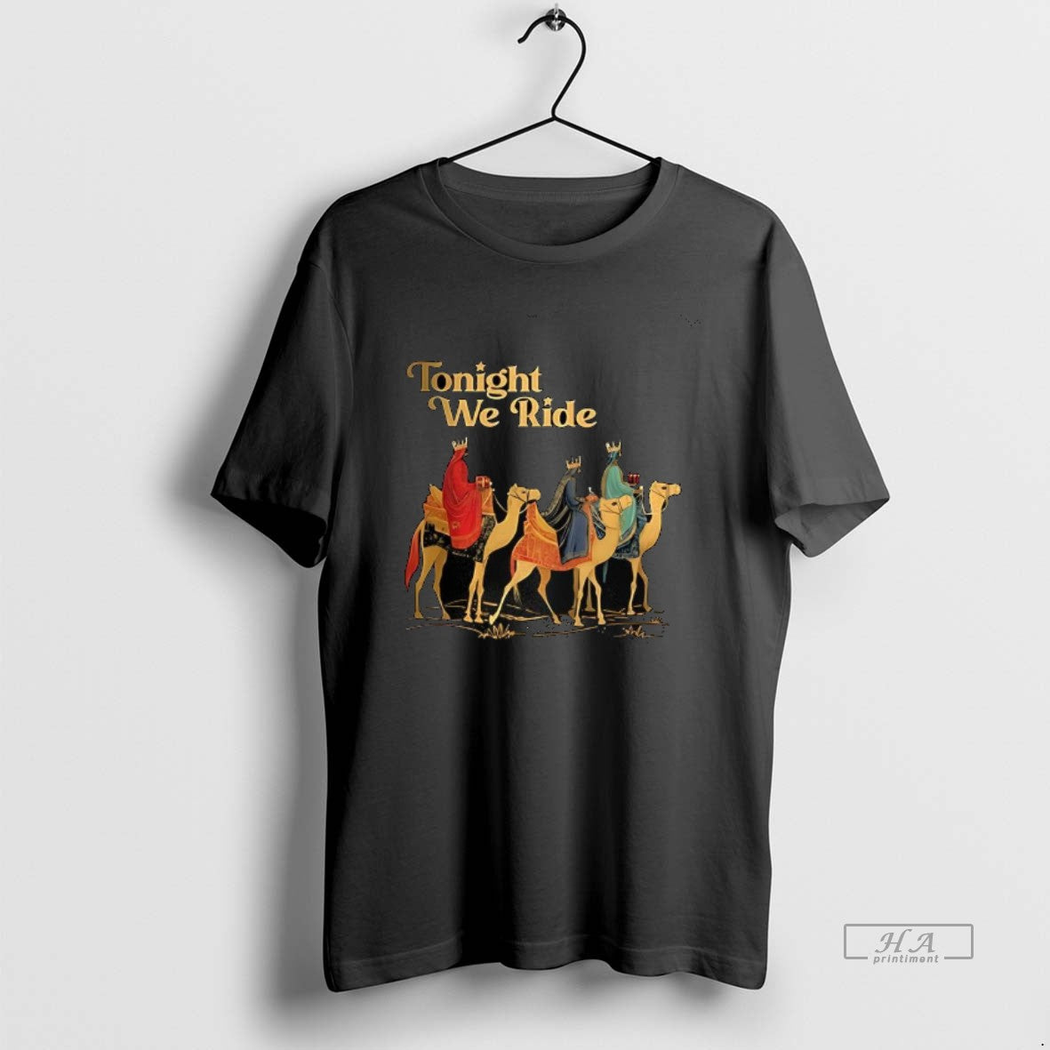 Official Three Wise Men Riding Camels Tonight We Ride Christmas T-Shirts, Hoodie, Sweatshirt | AU01DripNestTees.com