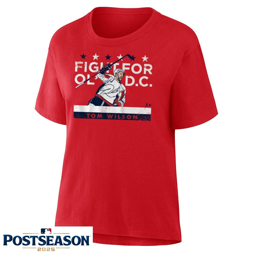 Tom Wilson Fight For Old DC Shirt