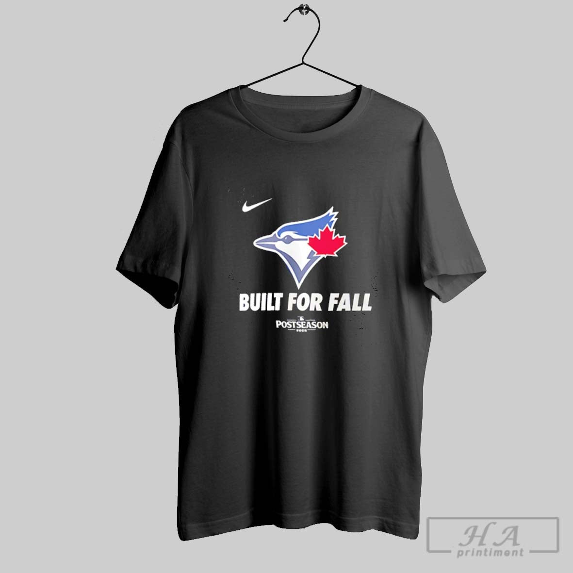 Official Toronto Blue Jays 2025 Mlb Postseason Built For Fall Logo