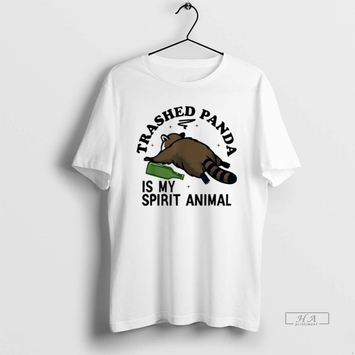 Official Trashed Panda Is My Spirit Animal Racoon Meme T-Shirts, Hoodie, Sweatshirt | AU01DripNestTees.com