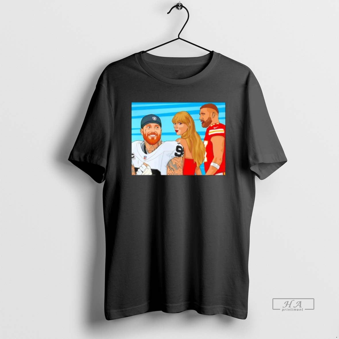 Official Travis And Taylor Glanced Back And Forth At Maxx Crosby Raiders T-Shirts, Hoodie, Sweatshirt | AU01DripNestTees.com