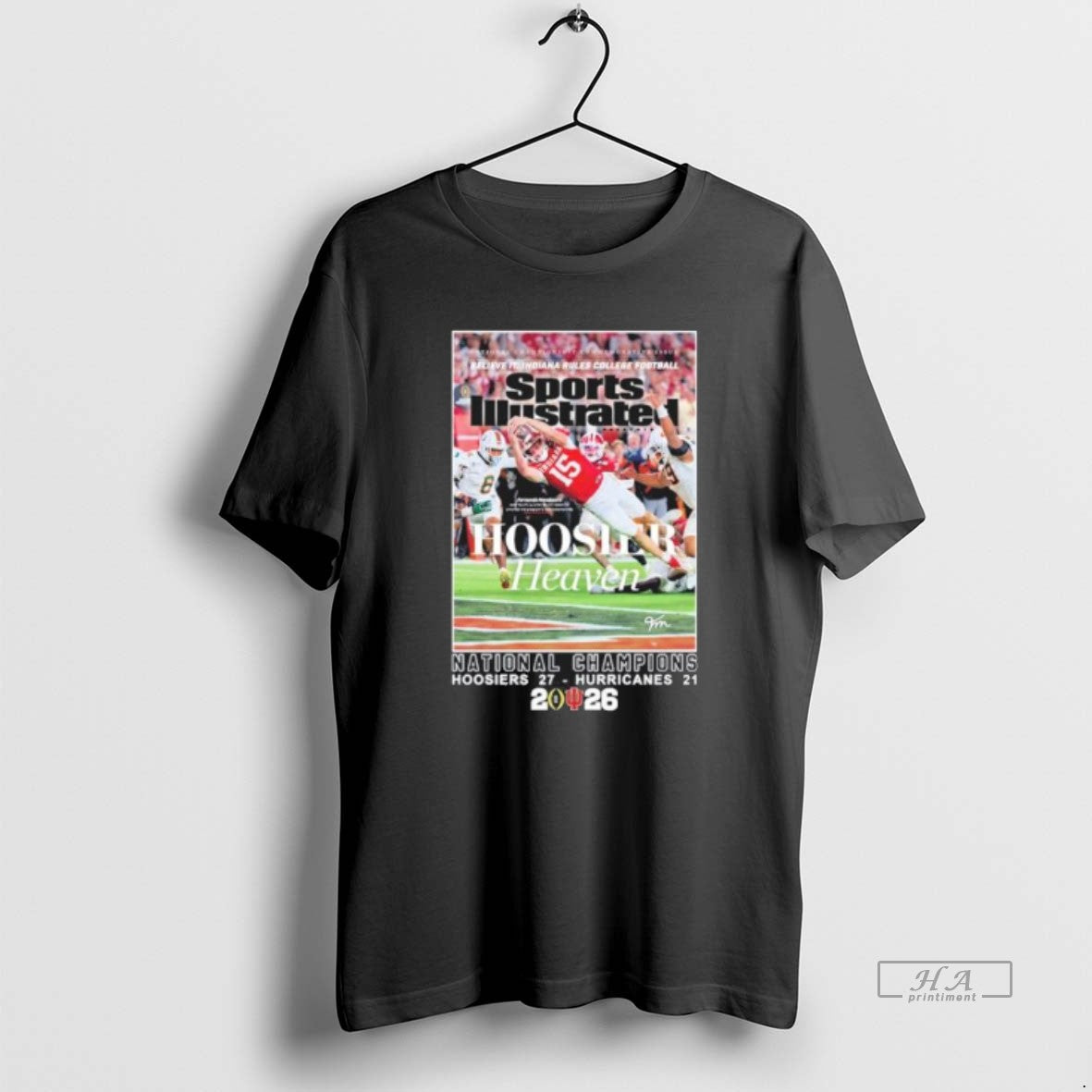 Official Trending Shirt Hoosiers Heaven Mendoza National Champions Hoodie, Sweatshirt | AU01DripNestTees.com