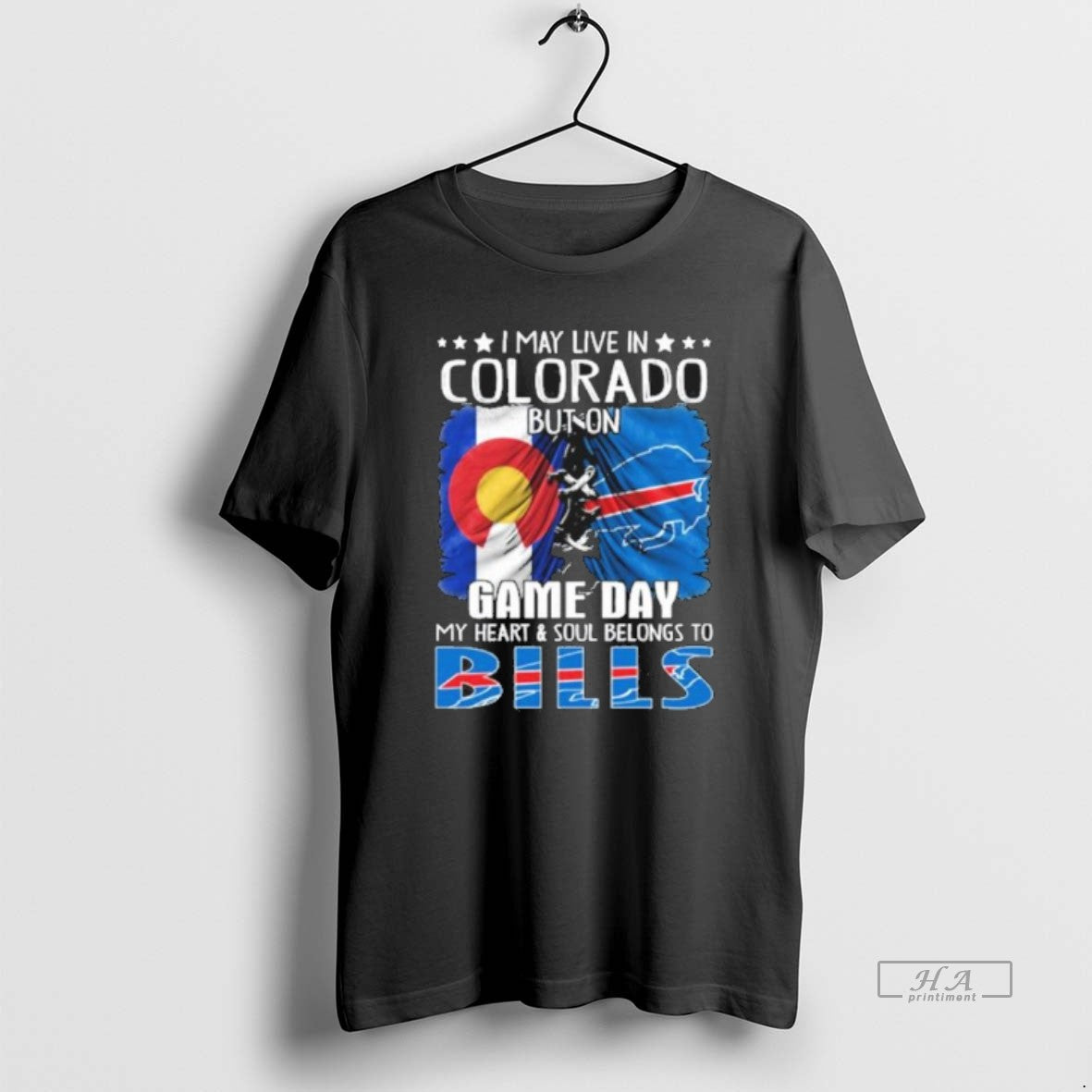 Official Trending Shirt I May Live In Colorado But On Gameday My Heart And Soul Hoodie, Sweatshirt | AU01DripNestTees.com