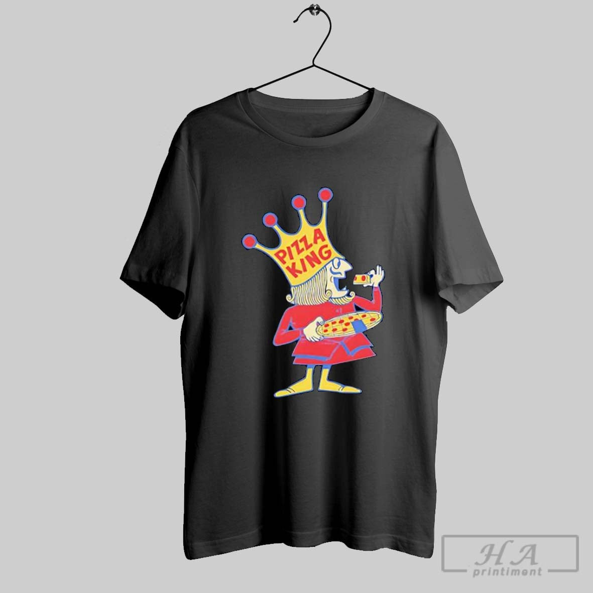 Official Trendy Pizza King Crewneck Logo Shirtu