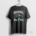 Official Trevor Lawrence Travis Etienne Parker Washington Duval Vs T-Shirts, Hoodie, Sweatshirt | AU01DripNestTees.com