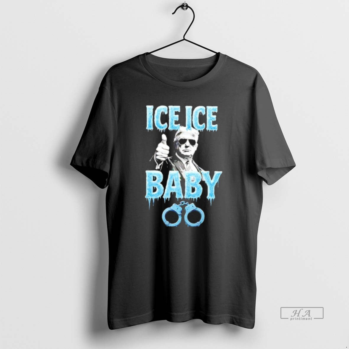 Official Trump Ice Ice Baby 2026 Meme T-Shirts, Hoodie, Sweatshirt | AU01DripNestTees.com