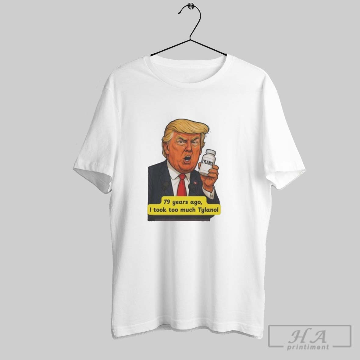 Official Trump Tylenol Autism Humor Meme