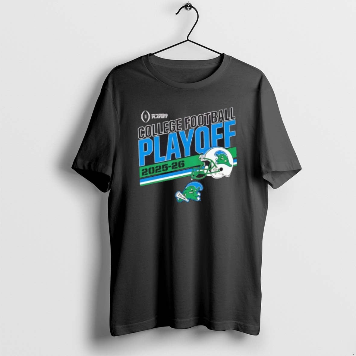 Official Tulane Football 2025 26 Cfb Playoff Stripe T-Shirts, Hoodie, Sweatshirt | AU01DripNestTees.com