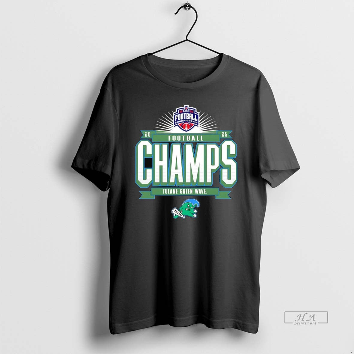 Official Tulane Green Wave 2025 American Football Championship T-Shirts, Hoodie, Sweatshirt | AU01DripNestTees.com