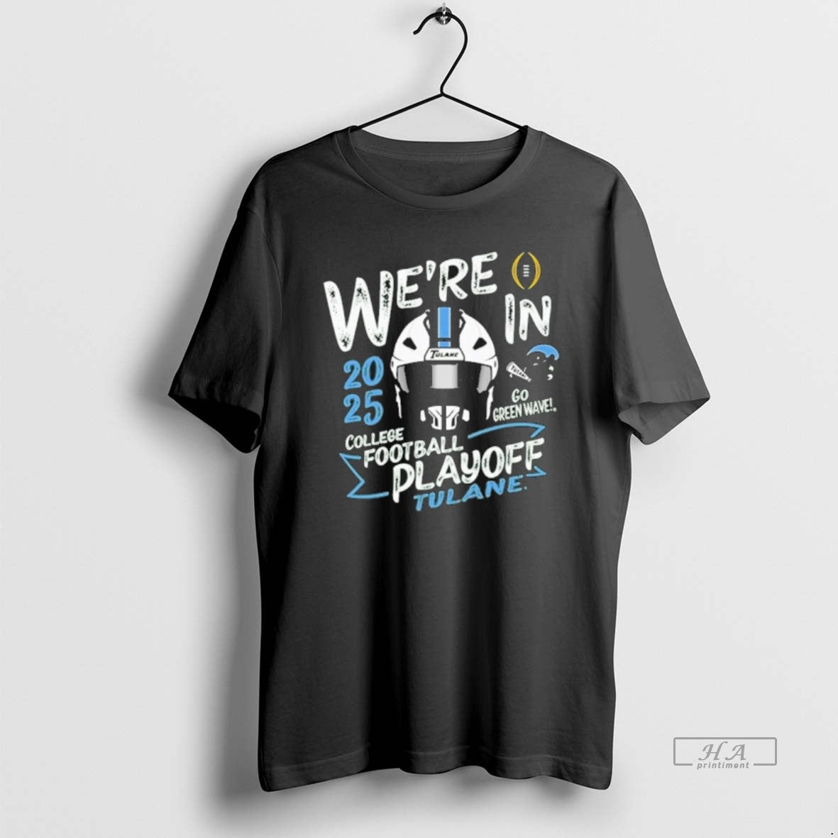 Official Tulane Green Wave Were In 2025 Cfp Bound T-Shirts, Hoodie, Sweatshirt | AU01DripNestTees.com