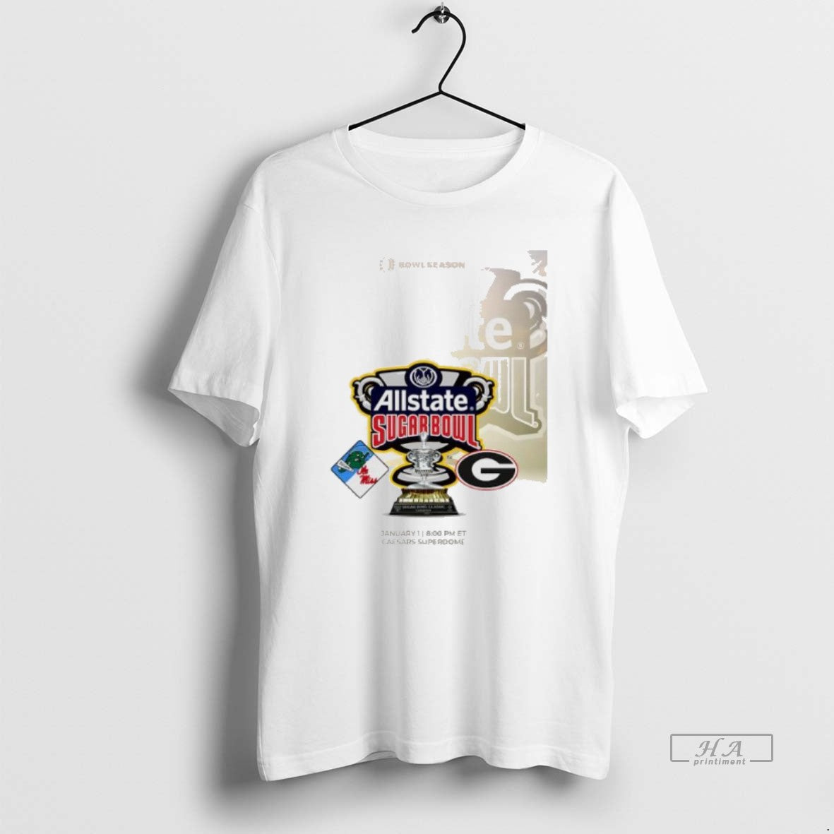 Official Tulane And Ole Miss Vs Georgia Allstate Sugar Bowl 2026 T-Shirts, Hoodie, Sweatshirt | AU01DripNestTees.com