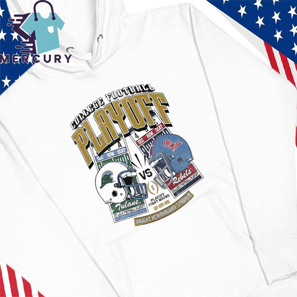 Tulane vs. Ole Miss College Football Playoff Shirt