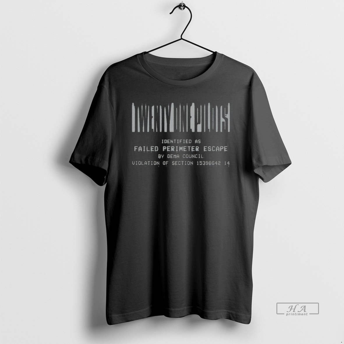 Official Twenty One Pilots Identified As Failed Perimeter Escape T-Shirts, Hoodie, Sweatshirt | AU01DripNestTees.com