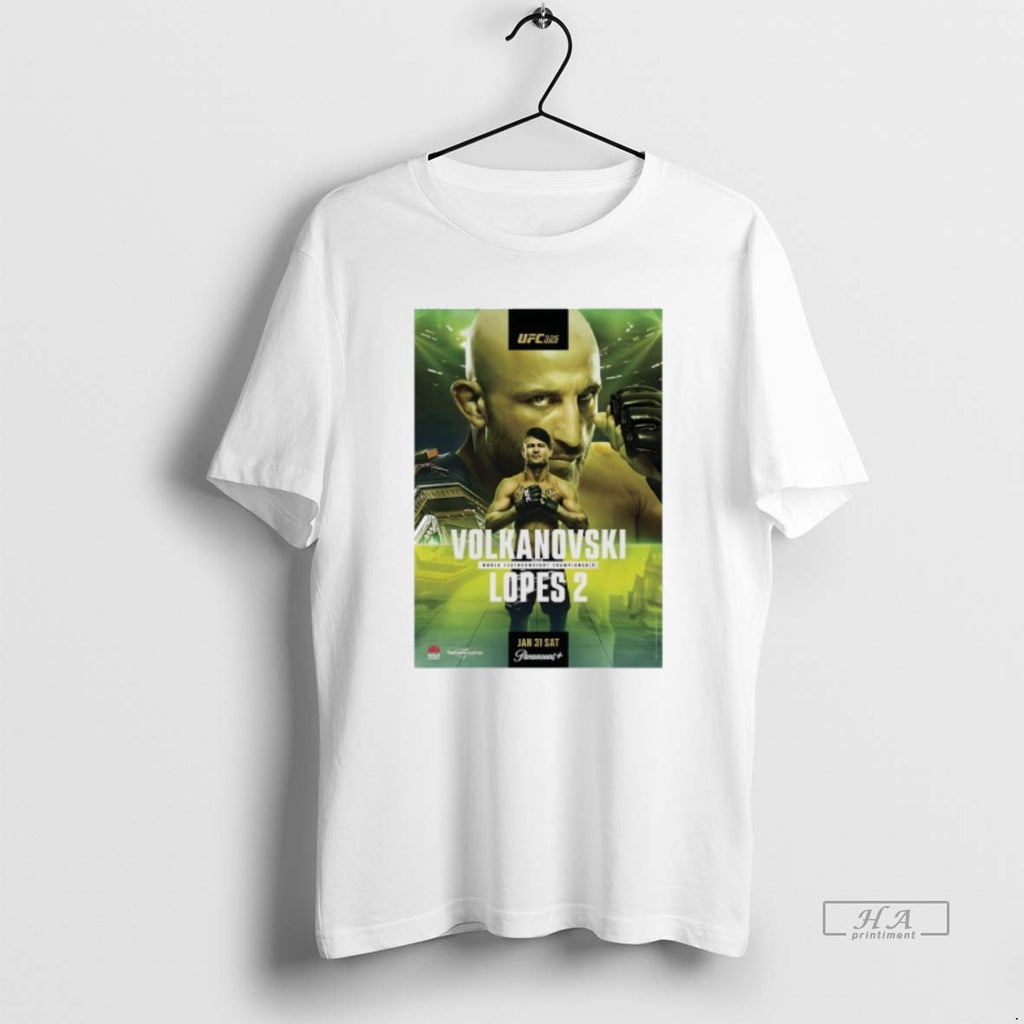 Official Ufc 325 Volkanovski Vs Lopes 2 Autographed Event T-Shirts, Hoodie, Sweatshirt | AU01DripNestTees.com